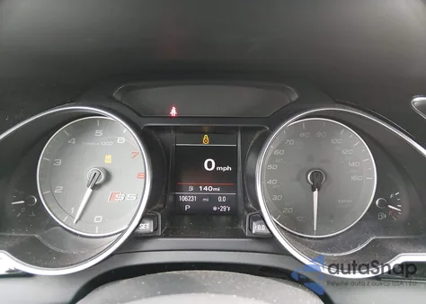 2014 Audi S5 3.0T Premium Plus from USA, damaged, VIN WAUCGAFHXEN012840